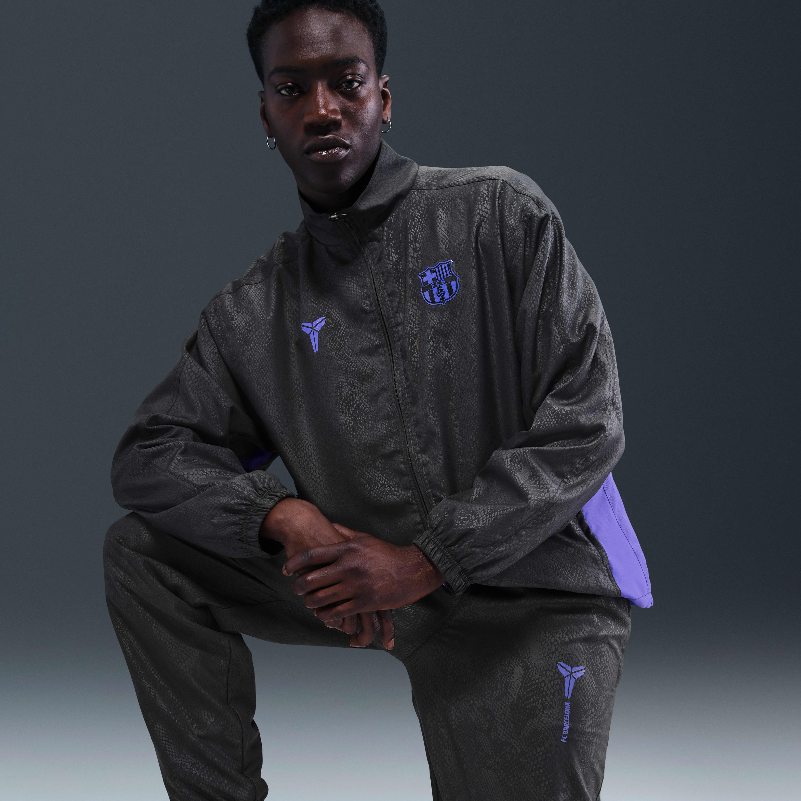 Nike FC Barcelona Away Men's Kobe Soccer Graphic Track Pants | The